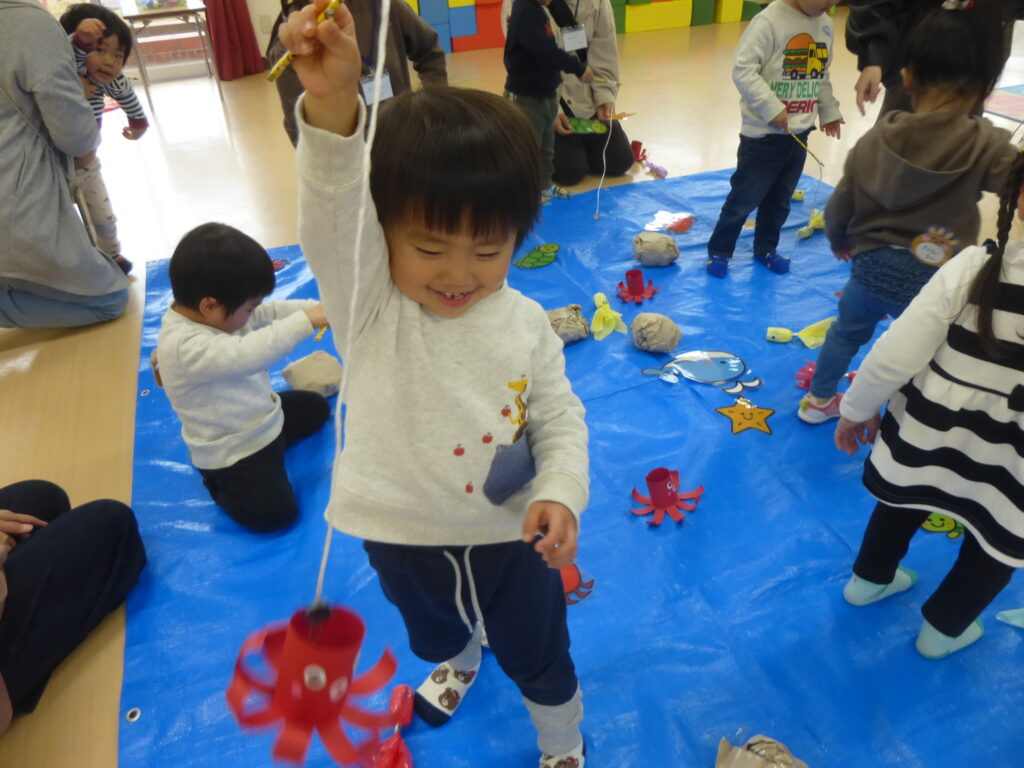 🐟さかなつりをしたよ🐟（こじかくらぶ）