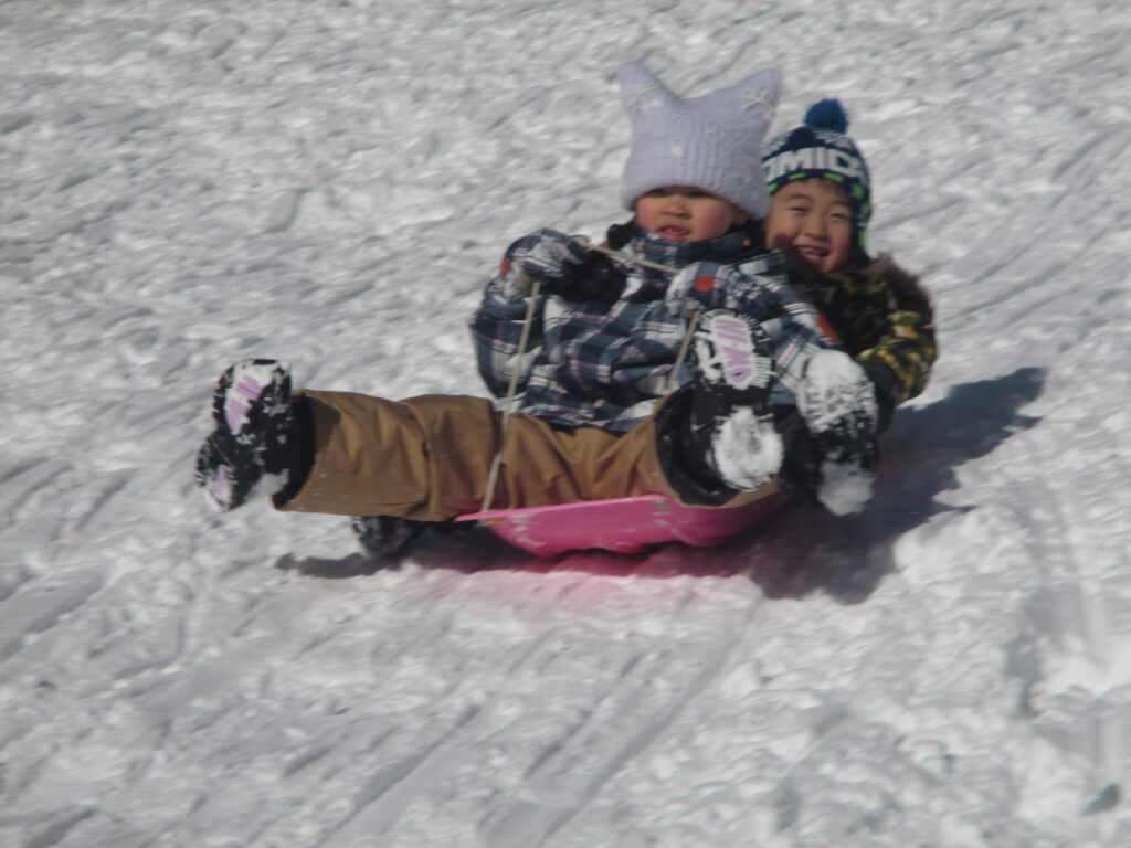 ⛄そりすべり⛄