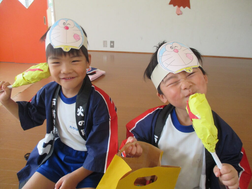 夏休みも楽しんでいます！